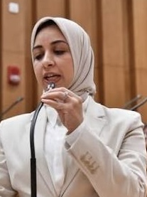 النائبة اسماء عبدالقادر عيسى قدورة